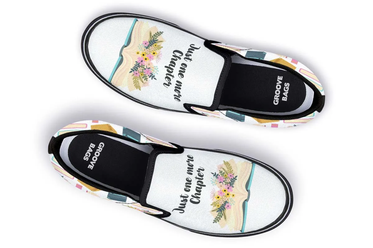 Just One More Chapter Book Slip-On Shoes