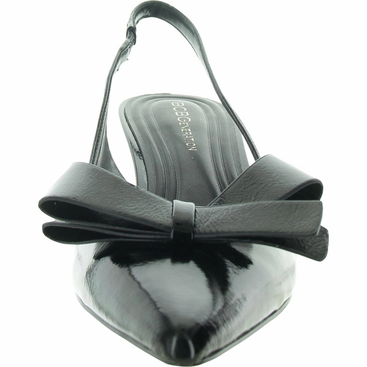 Kasti Womens Slip On Pointed Toe Slingback Sandals