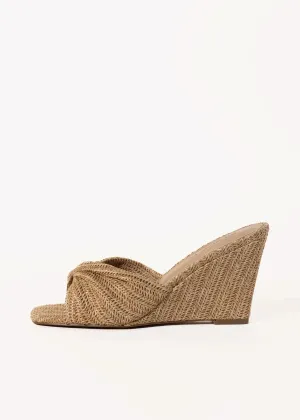 Katia Raffia Wedge