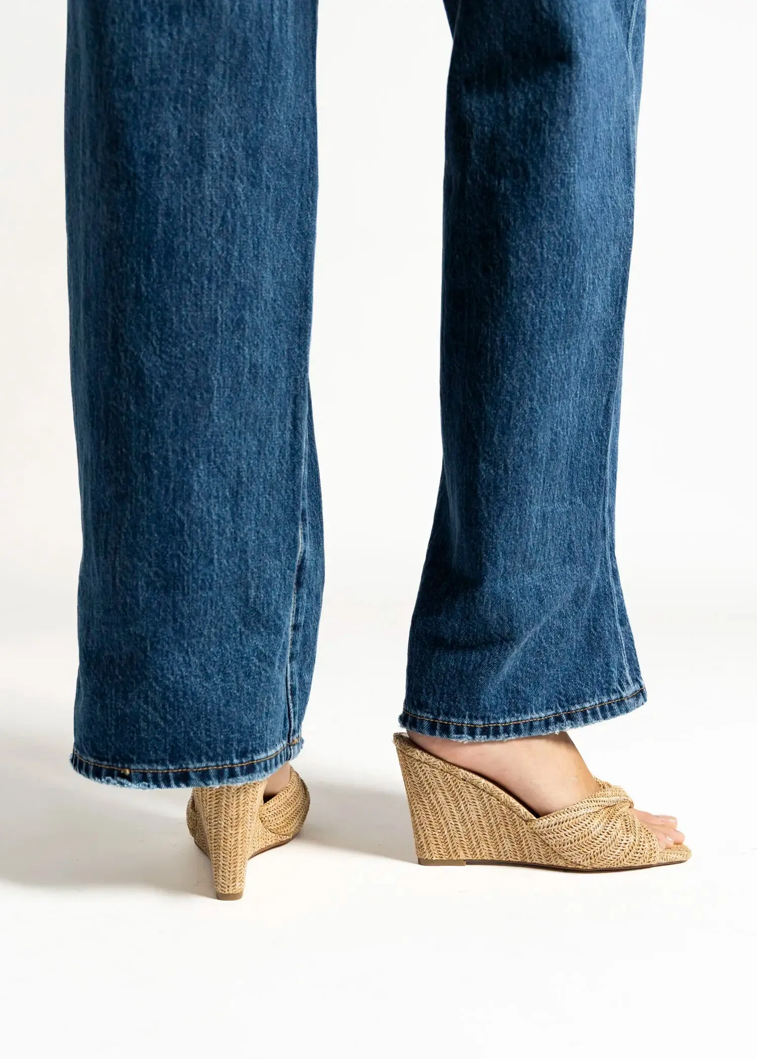 Katia Raffia Wedge