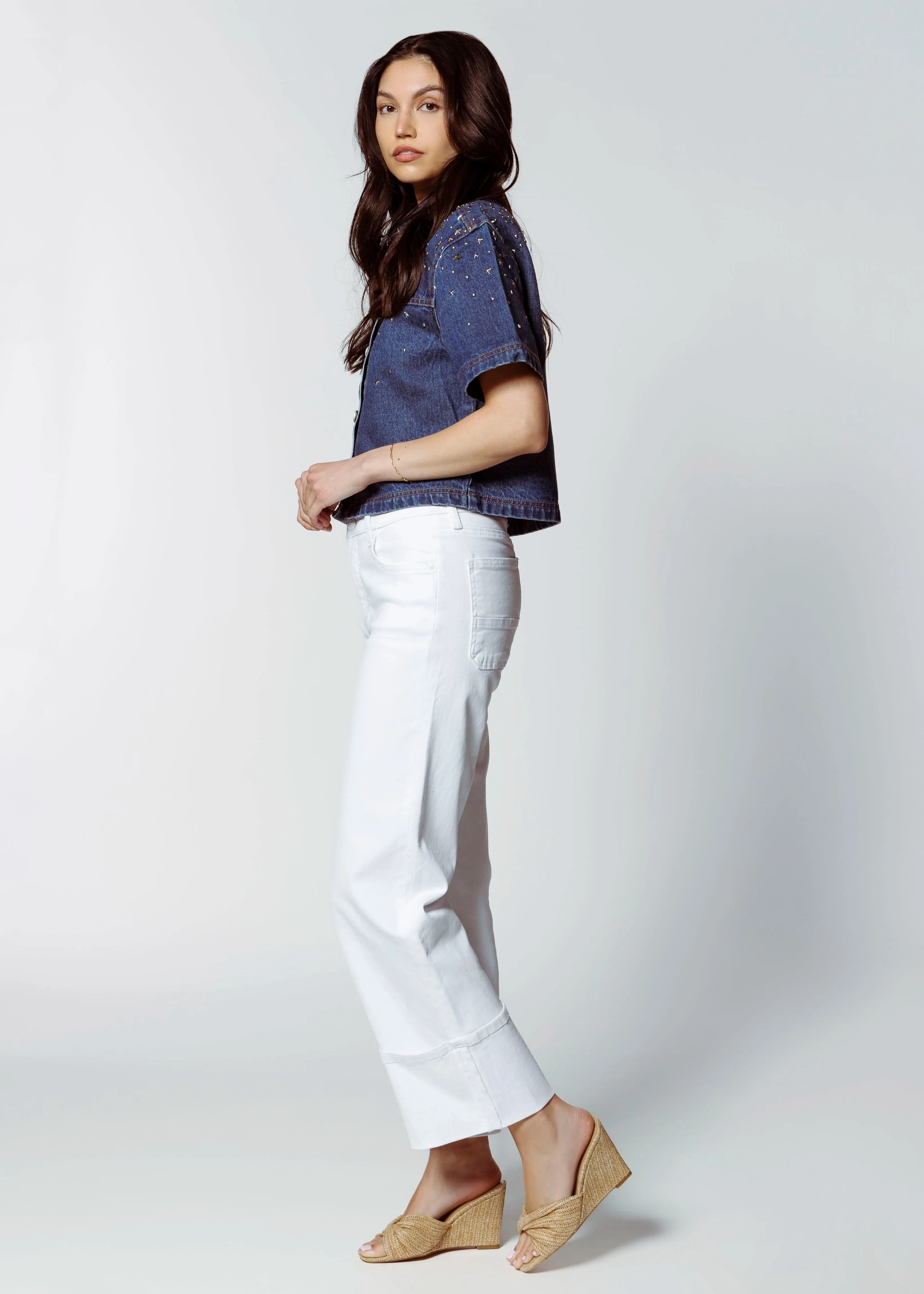 Katia Raffia Wedge