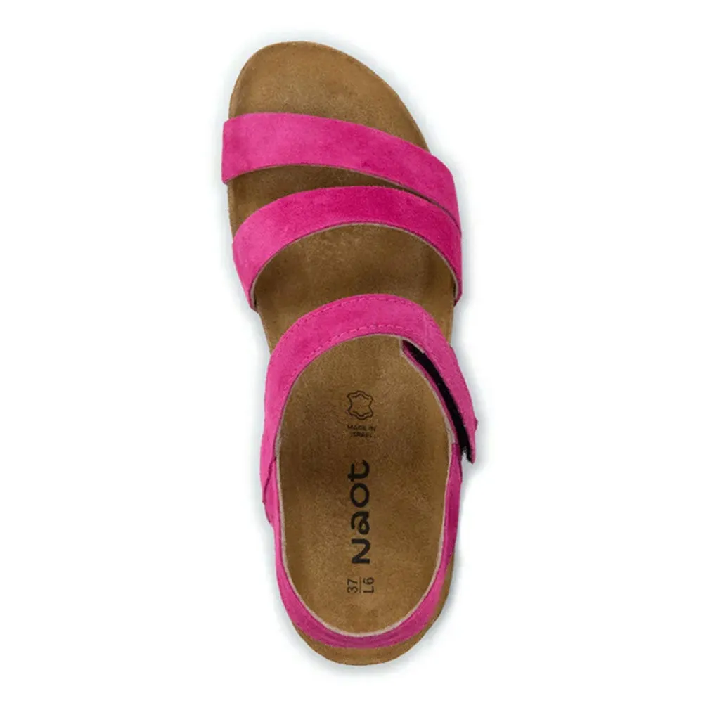 Kayla Fuchsia Suede Sandal (7806-CAQ)