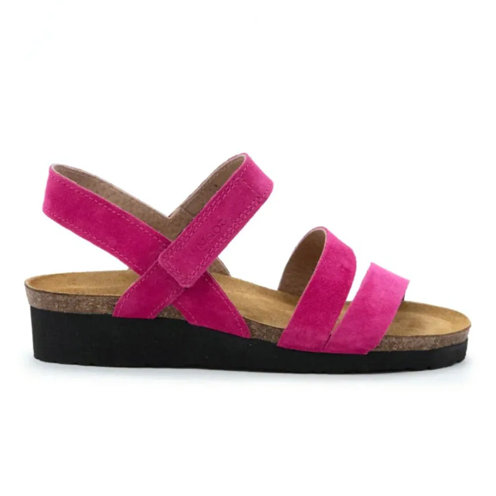 Kayla Fuchsia Suede Sandal (7806-CAQ)