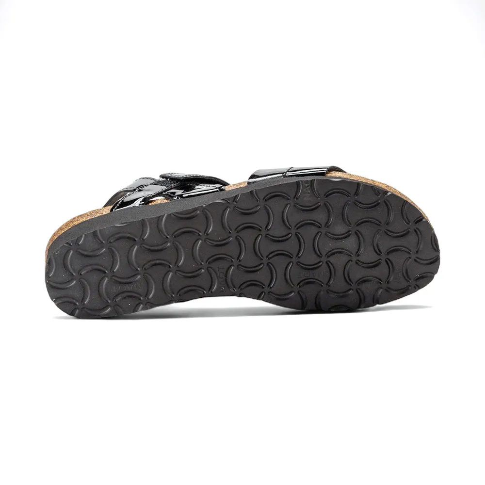 Kayla Sandal Black Patent (7806-501)
