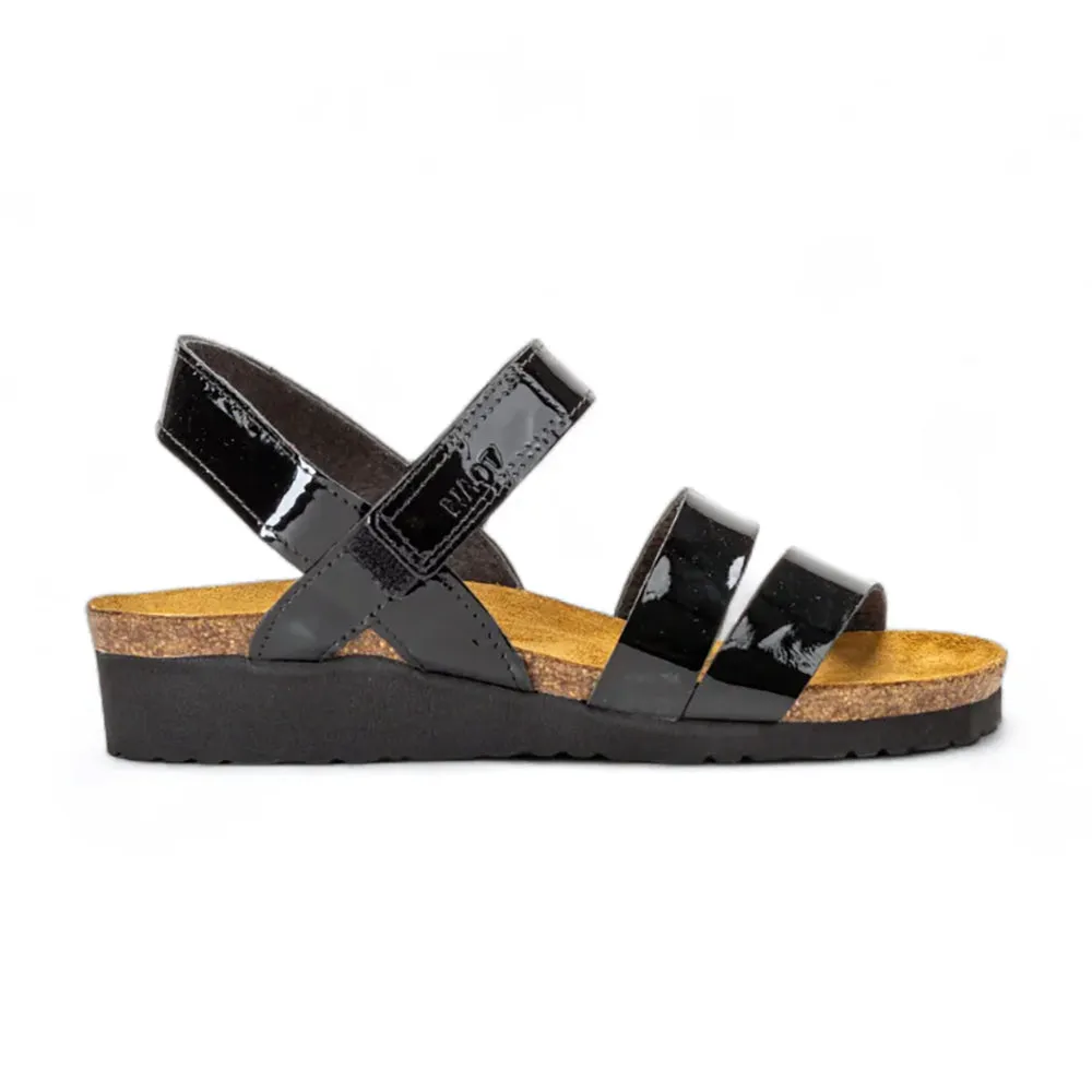 Kayla Sandal Black Patent (7806-501)