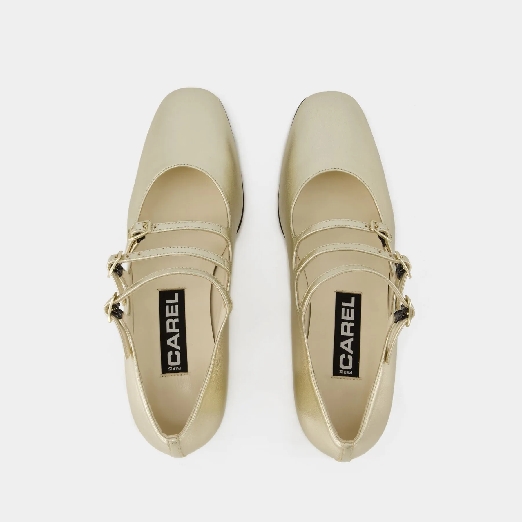Kina Pumps - Carel - Leather - Gold