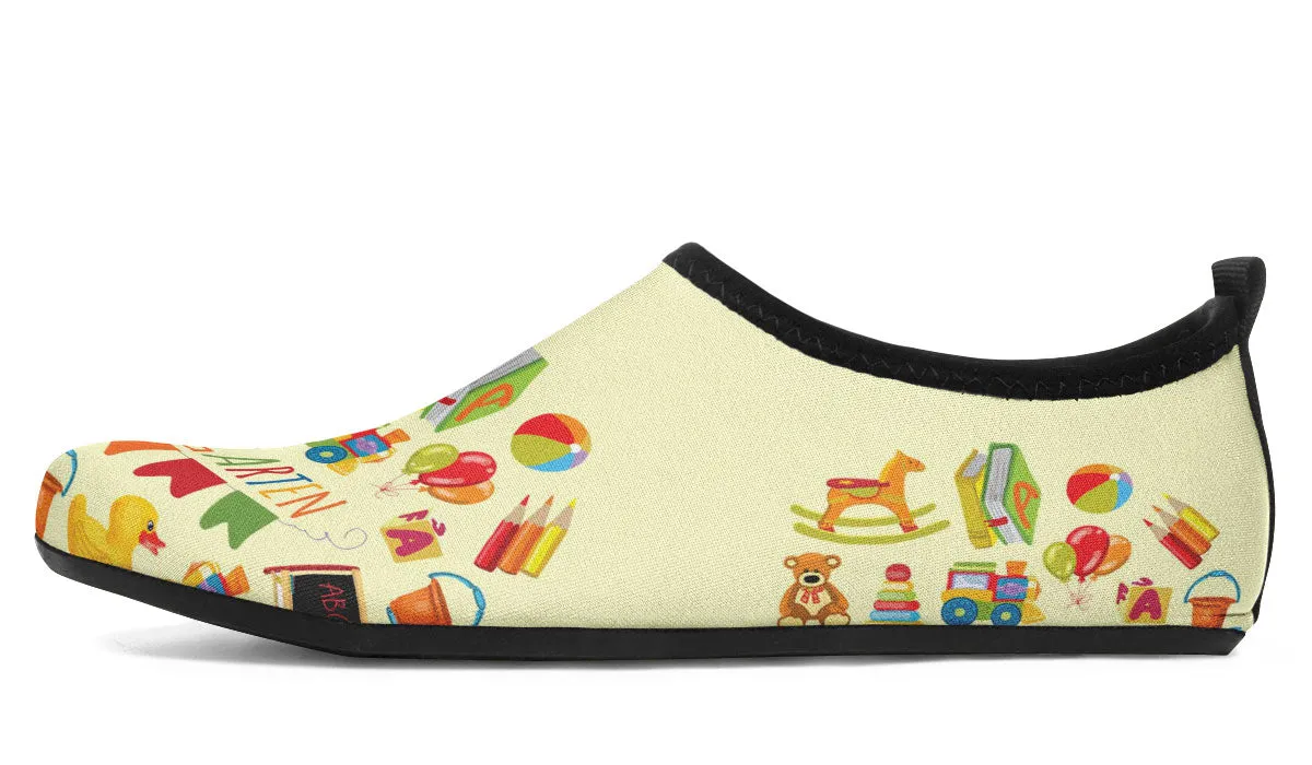 Kindergarten Teacher Aqua Barefoot Shoes