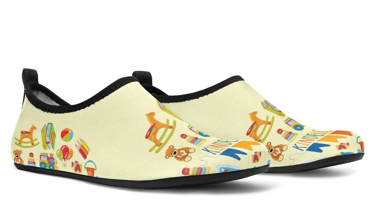 Kindergarten Teacher Aqua Barefoot Shoes