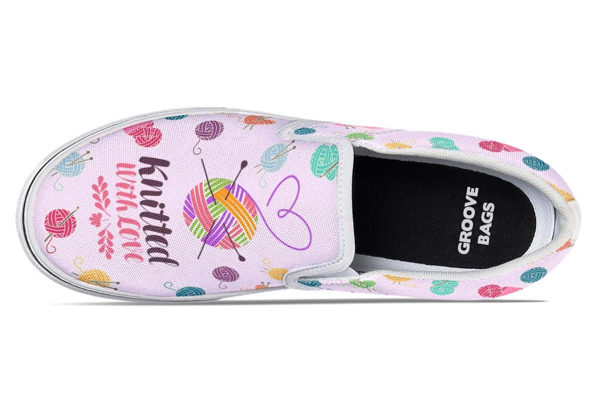 Knitted With Love Slip-On Shoes