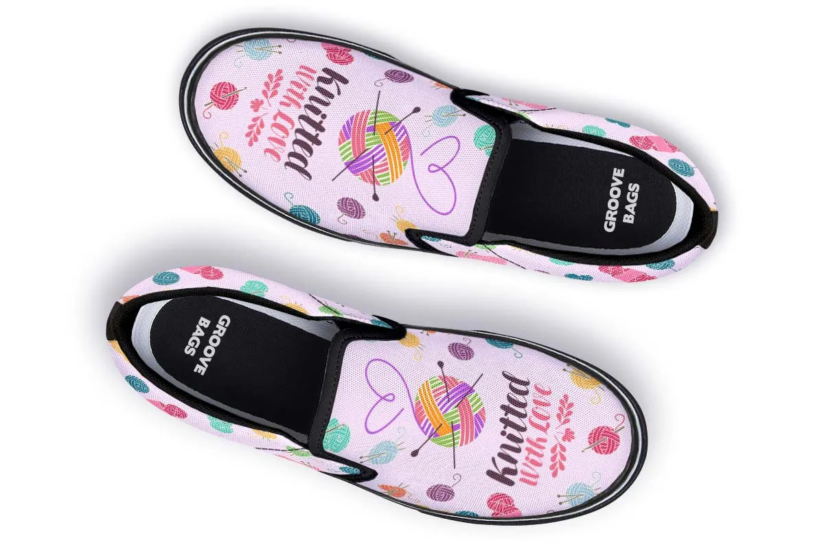 Knitted With Love Slip-On Shoes