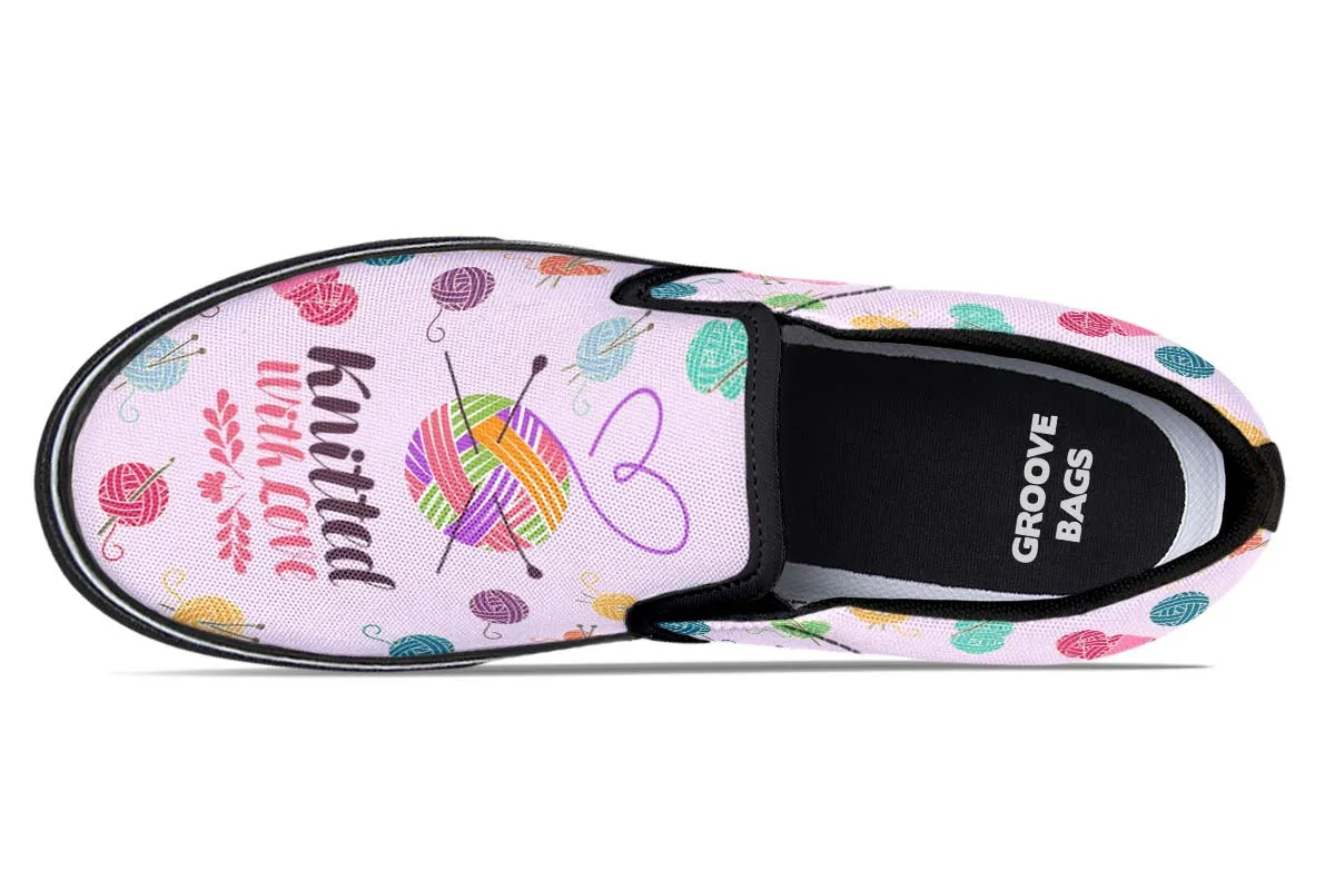 Knitted With Love Slip-On Shoes