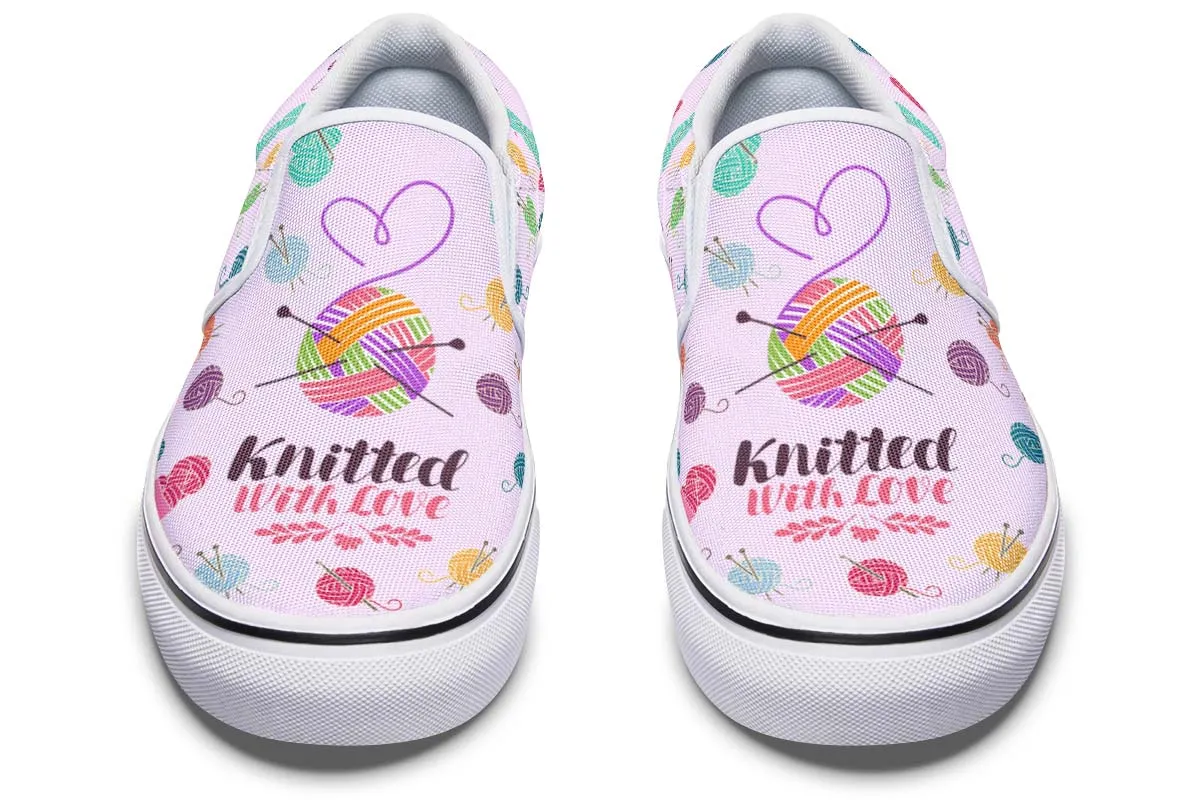 Knitted With Love Slip-On Shoes
