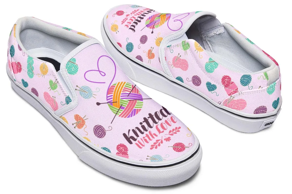 Knitted With Love Slip-On Shoes