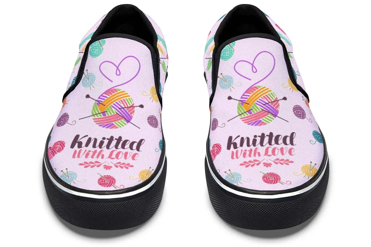 Knitted With Love Slip-On Shoes