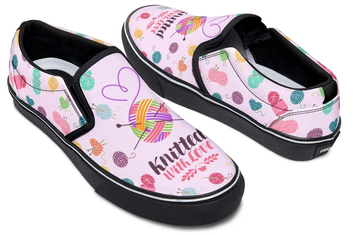 Knitted With Love Slip-On Shoes