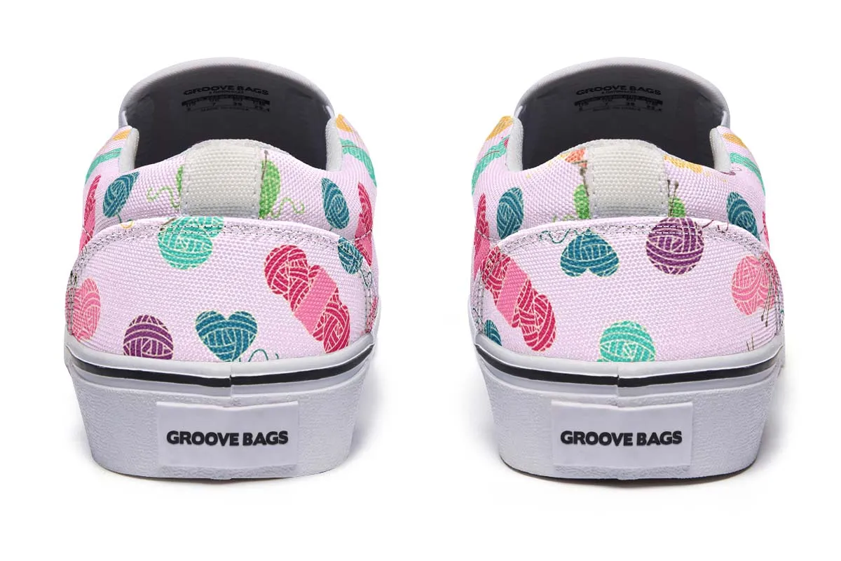 Knitted With Love Slip-On Shoes
