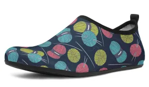 Knitting Aqua Barefoot Shoes