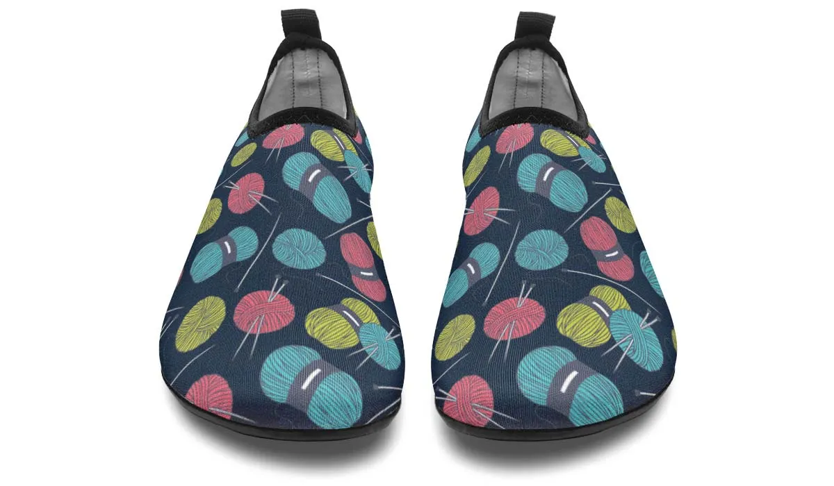 Knitting Aqua Barefoot Shoes