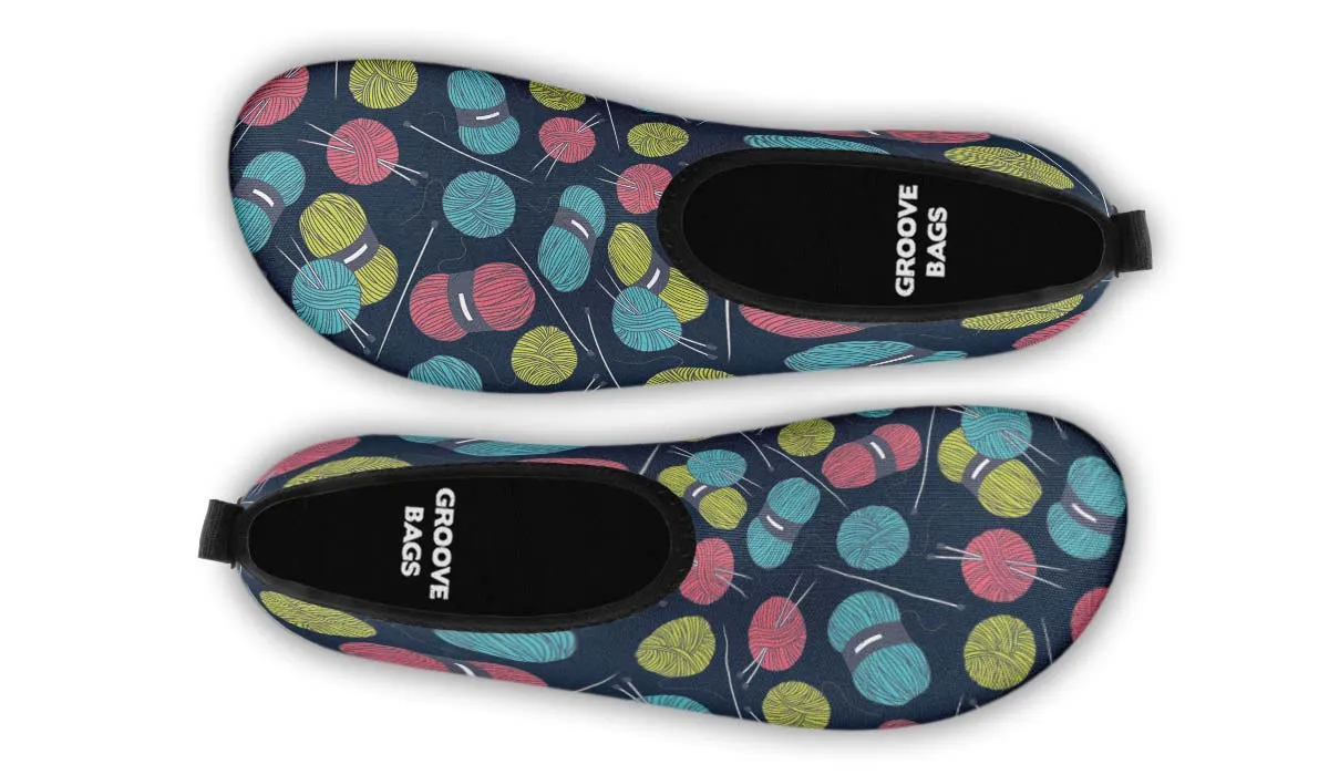 Knitting Aqua Barefoot Shoes
