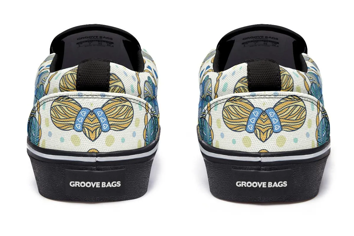 Knitting Lover Slip-On Shoes