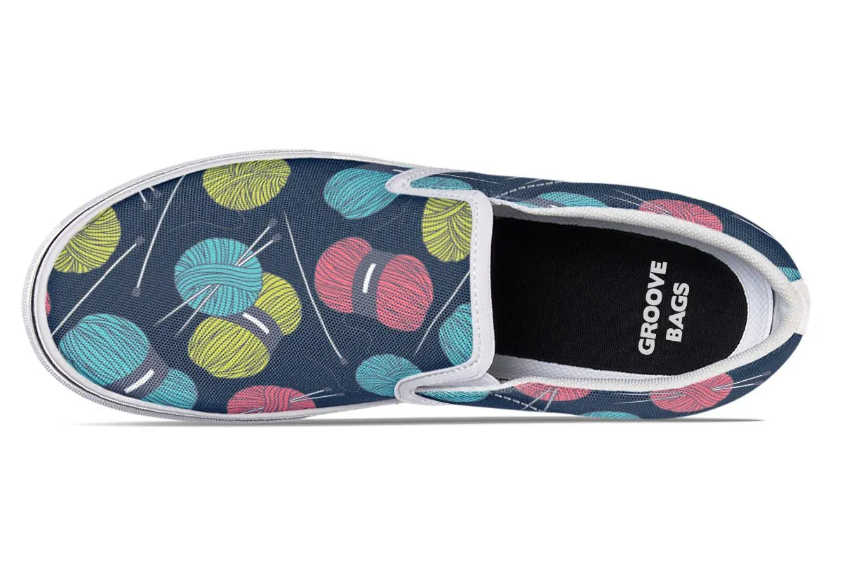 Knitting Slip-On Shoes