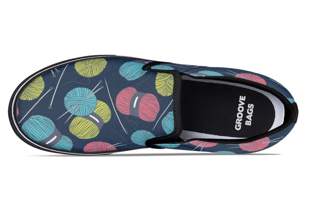 Knitting Slip-On Shoes
