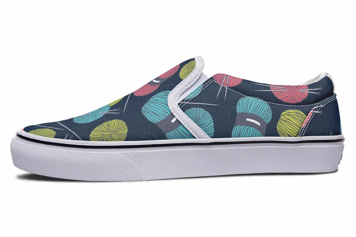 Knitting Slip-On Shoes