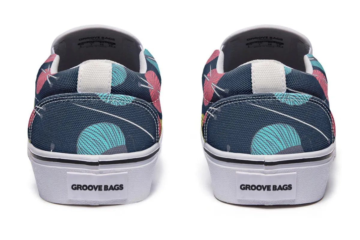 Knitting Slip-On Shoes