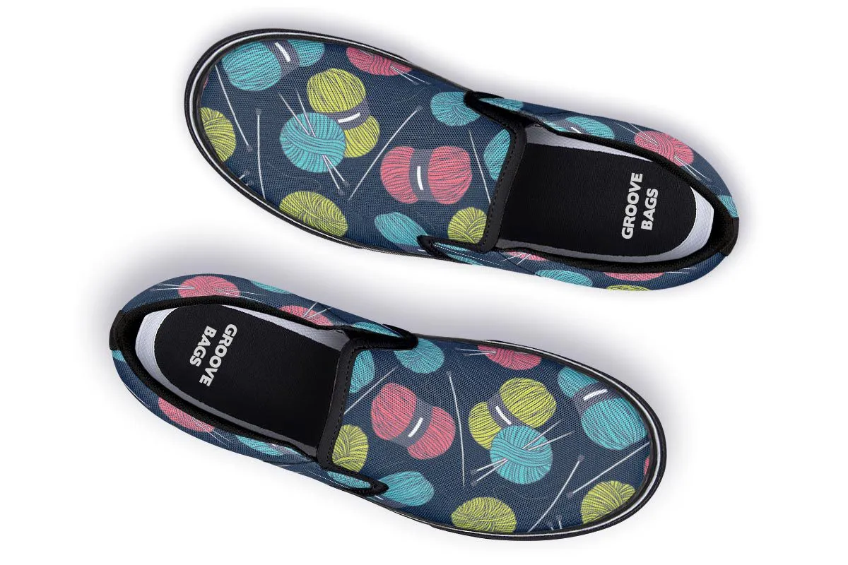 Knitting Slip-On Shoes