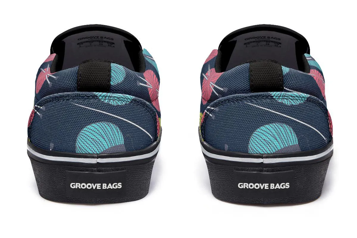 Knitting Slip-On Shoes