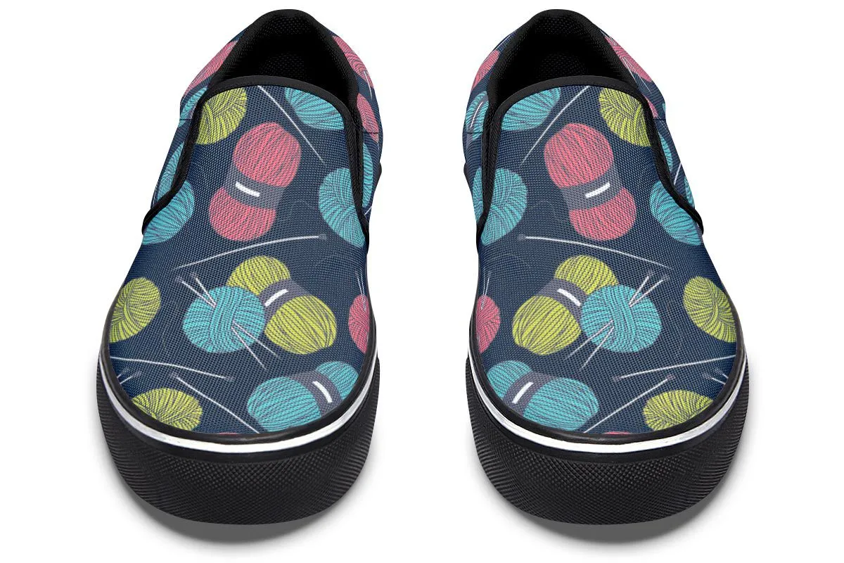Knitting Slip-On Shoes