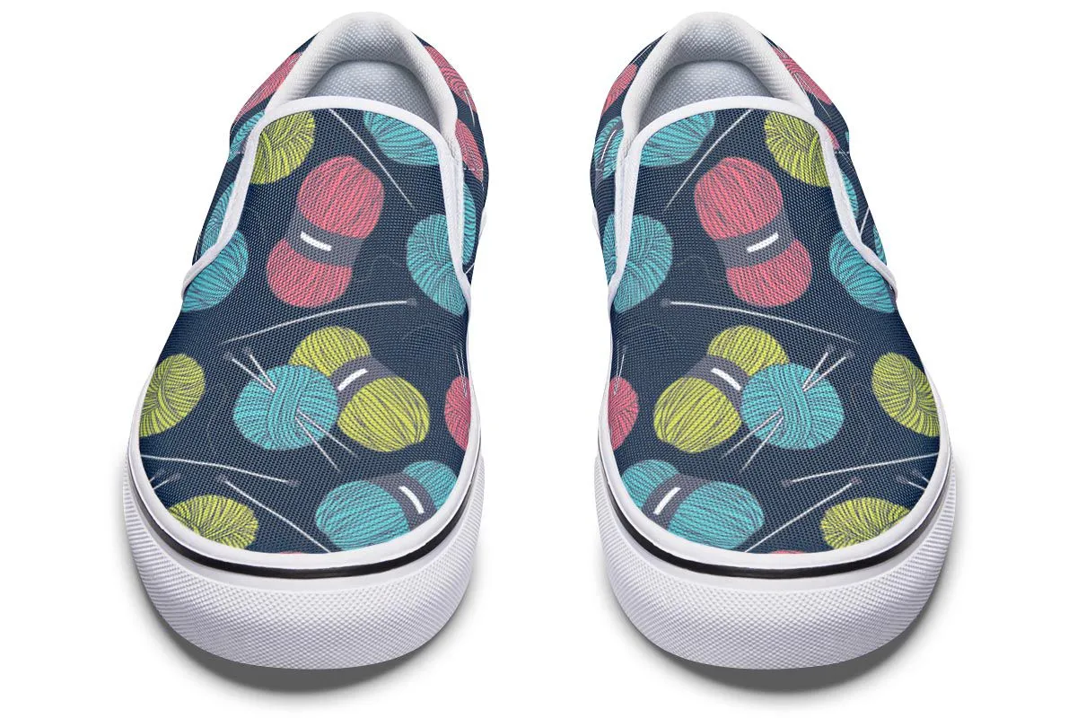 Knitting Slip-On Shoes