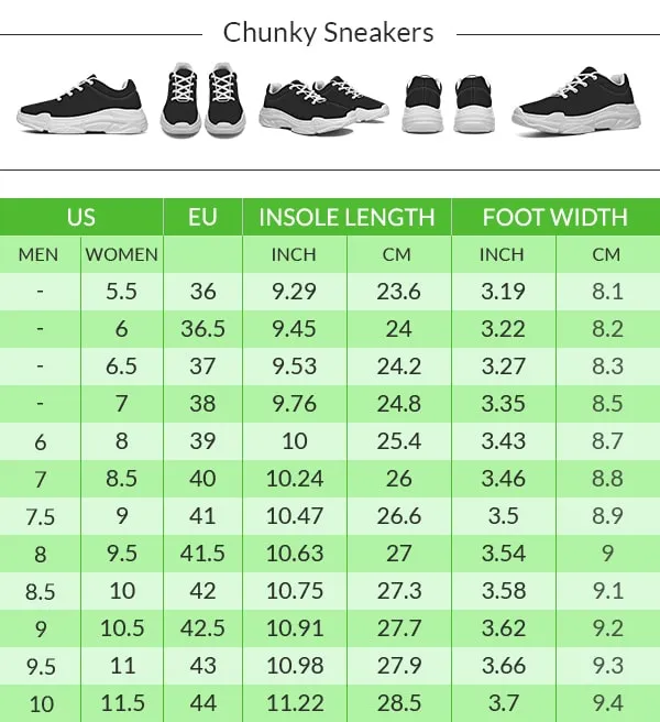 L G B T Q Pride Shoe Chunky Sneakers
