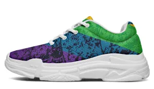 L G B T Q Pride Shoe Chunky Sneakers