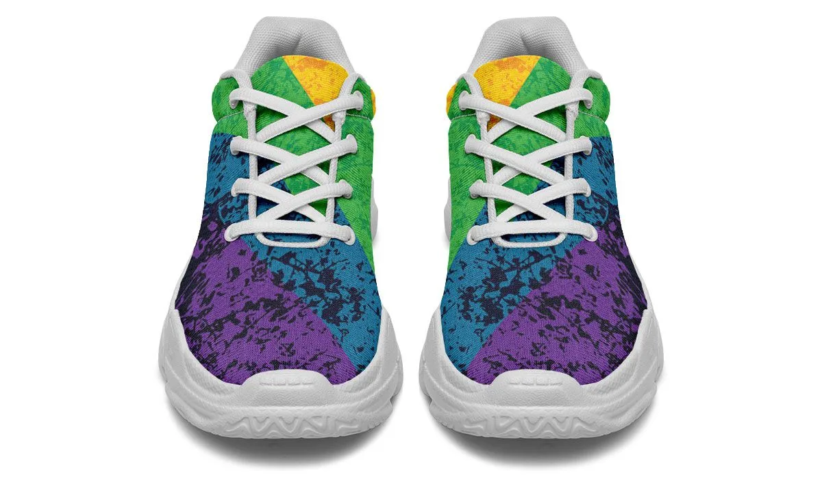 L G B T Q Pride Shoe Chunky Sneakers