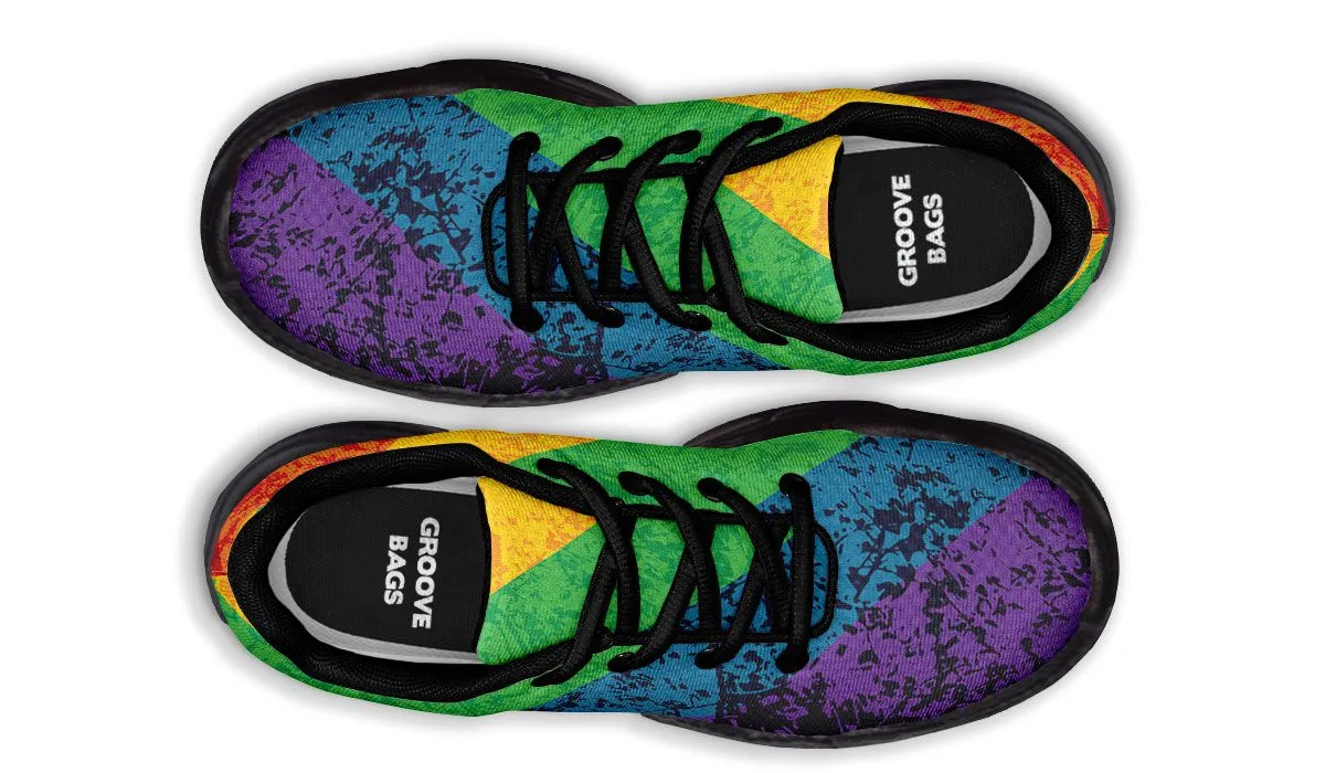 L G B T Q Pride Shoe Chunky Sneakers