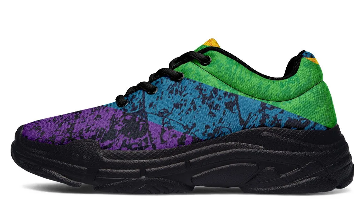 L G B T Q Pride Shoe Chunky Sneakers