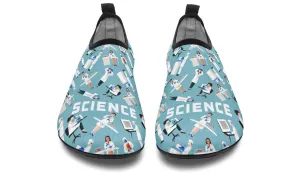 Lab Coat Aqua Barefoot Shoes