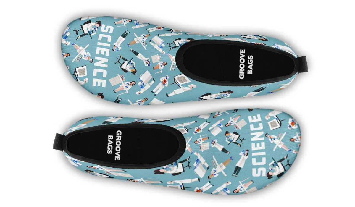 Lab Coat Aqua Barefoot Shoes