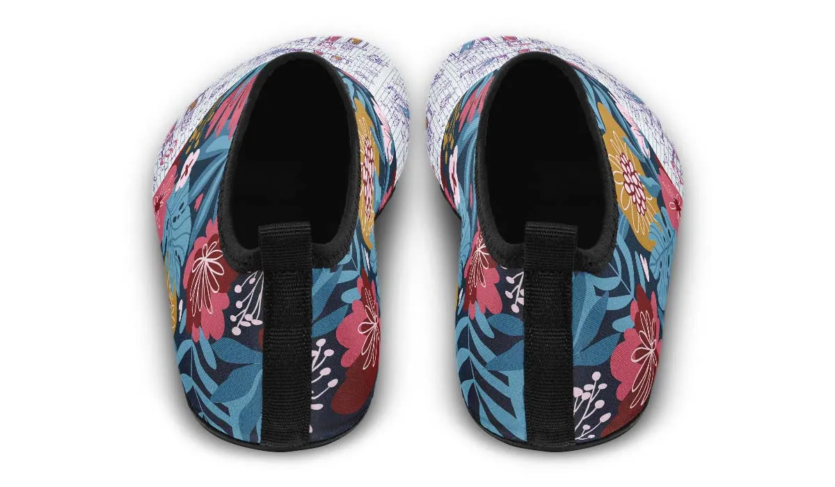 Lab Graph Paper Aqua Barefoot Shoes