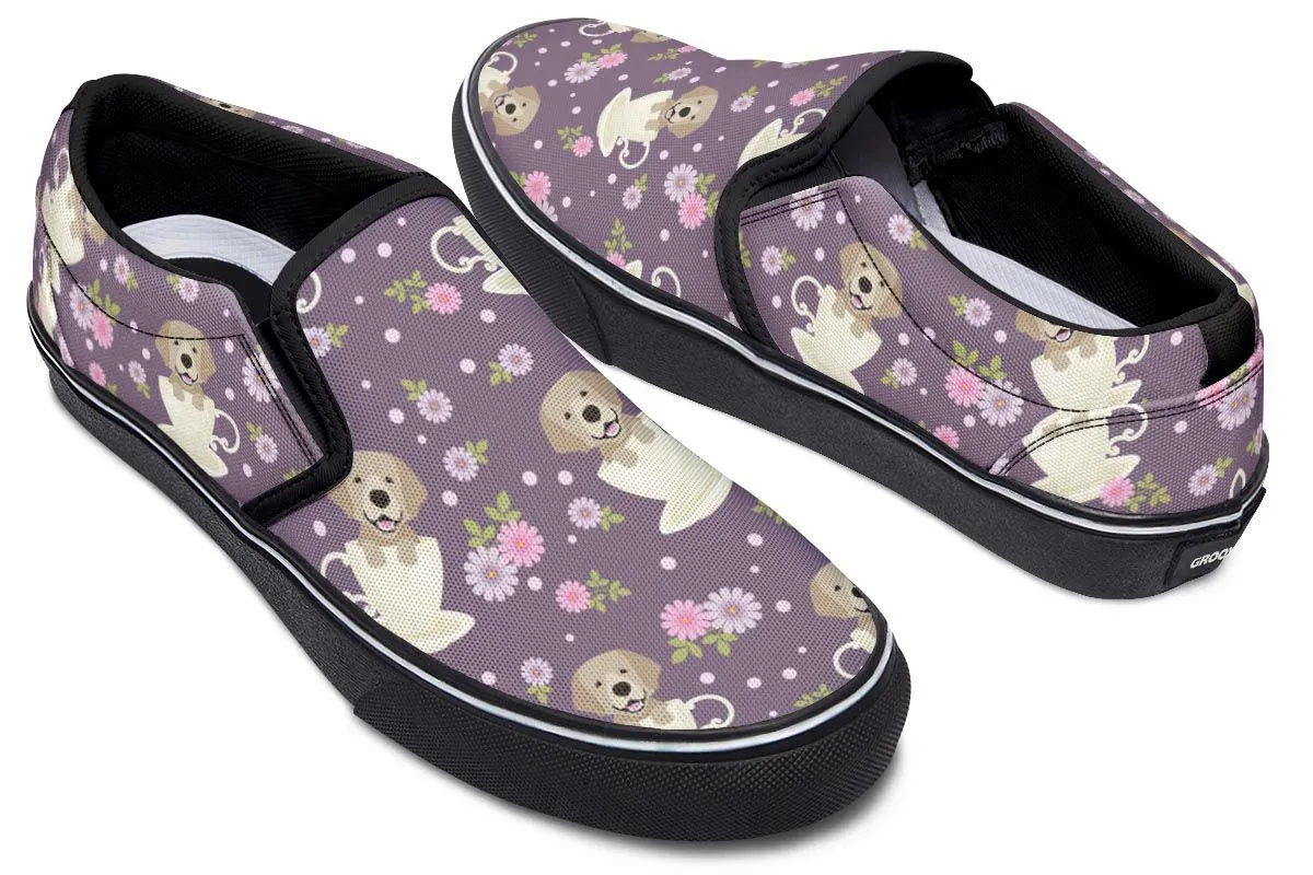 Labrador Cup Of Tea Slip-On Shoes