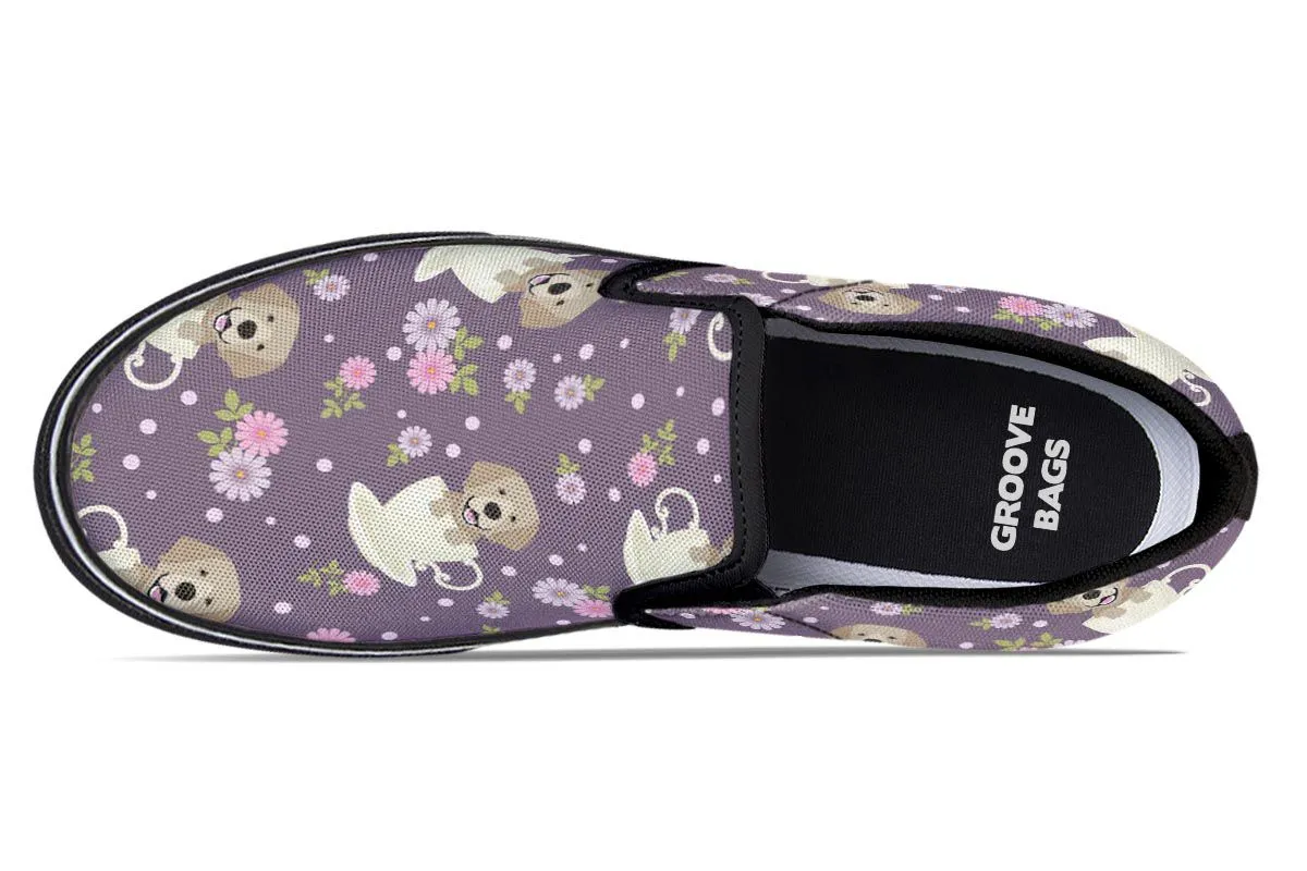 Labrador Cup Of Tea Slip-On Shoes