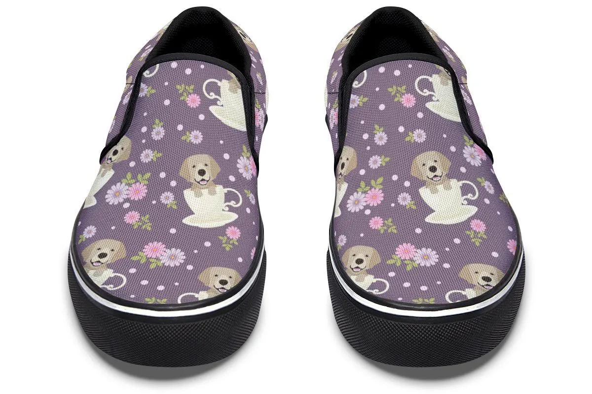 Labrador Cup Of Tea Slip-On Shoes