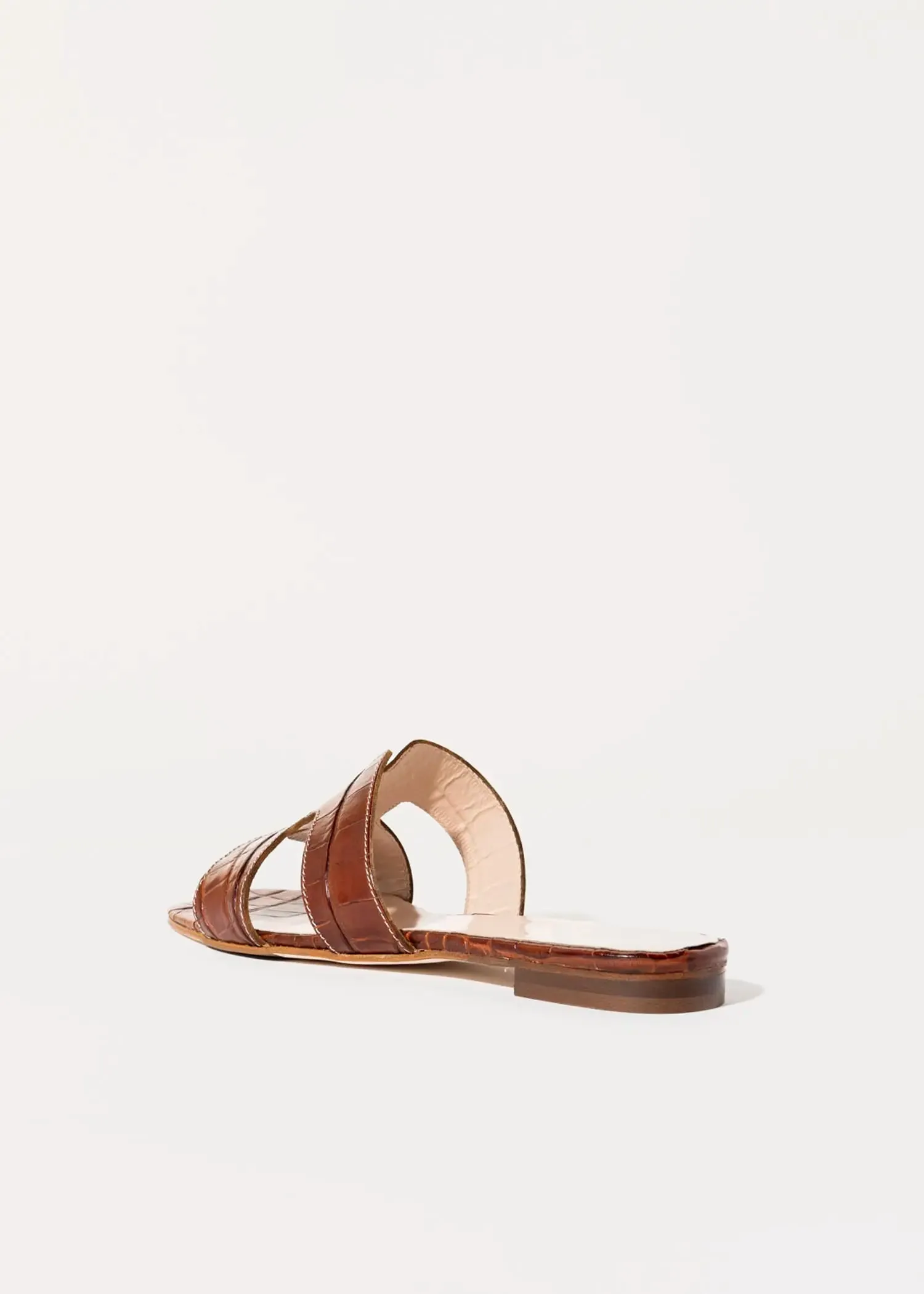 Leather Cutout Sandal