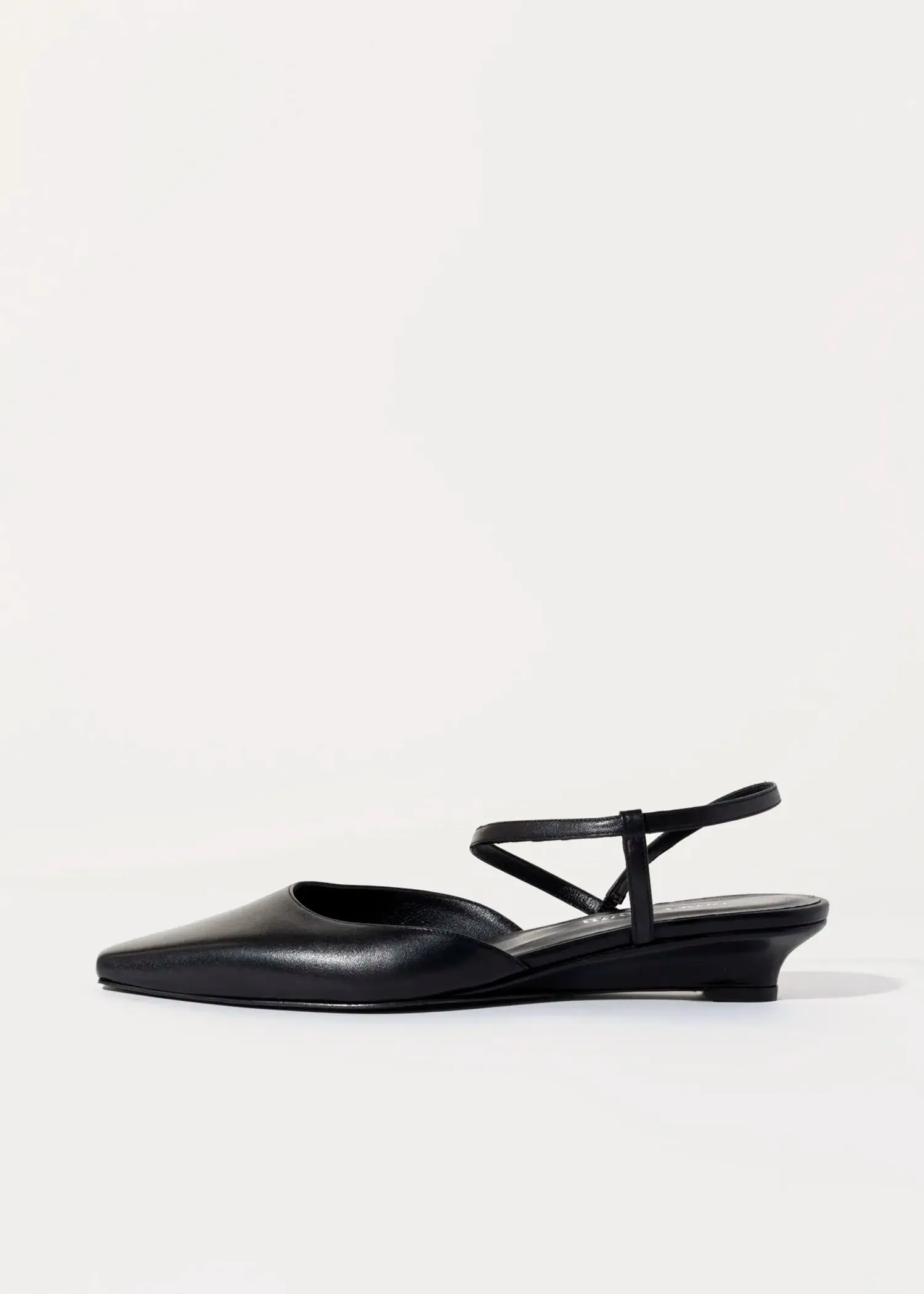 Leather Demi Wedge