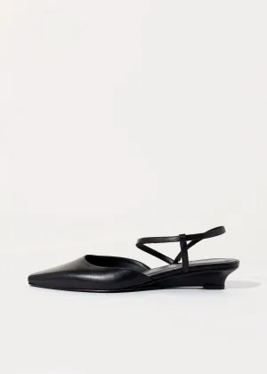 Leather Demi Wedge