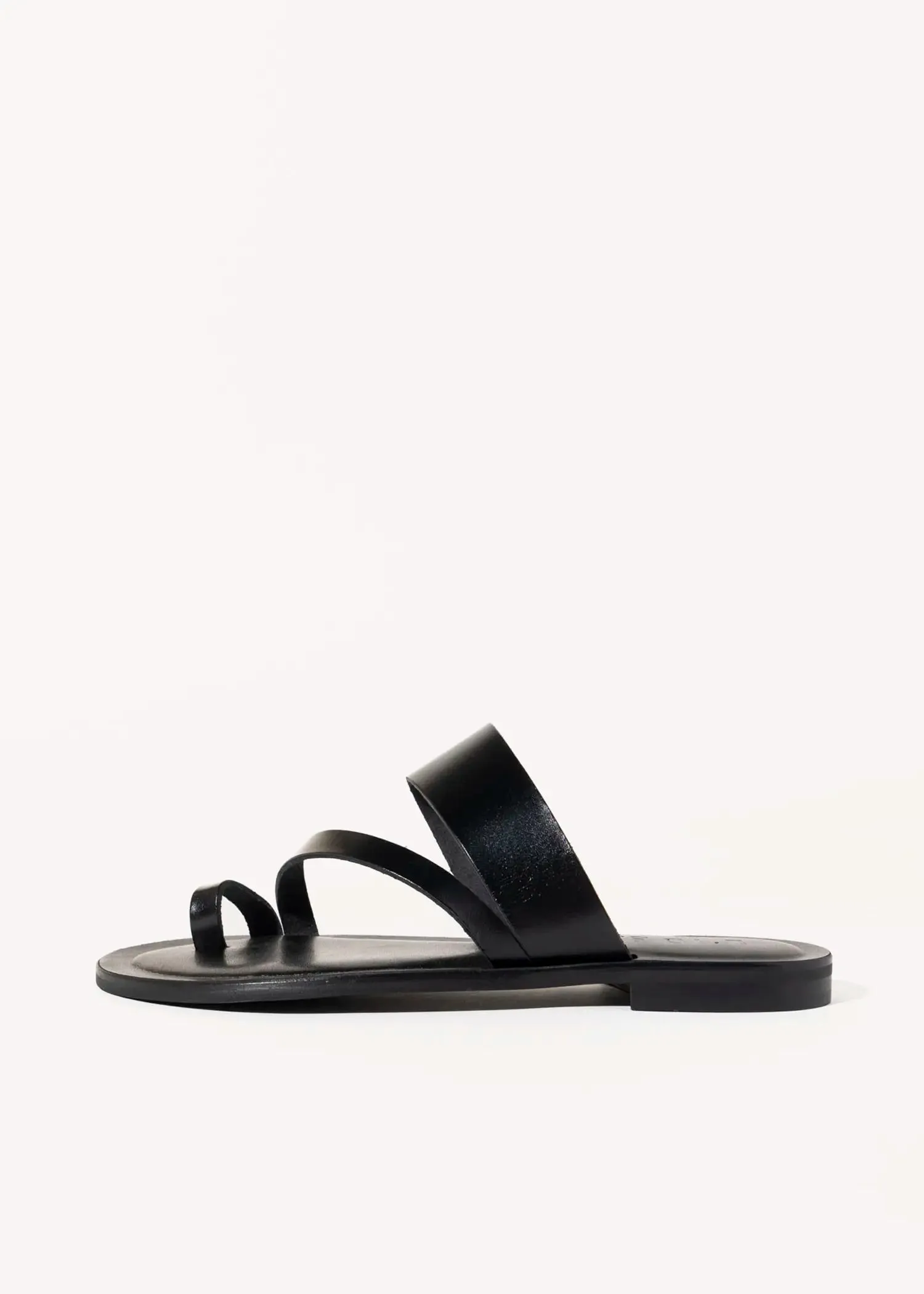 Leather Toe Ring Sandal