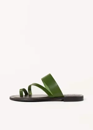Leather Toe Ring Sandal
