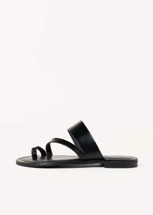 Leather Toe Ring Sandal