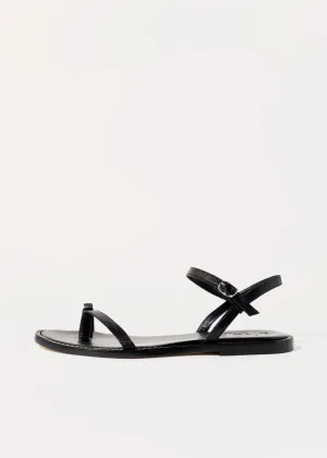 Leather Toe Ring Sandal